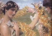 Alma-Tadema, Sir Lawrence, When Flowers Return (mk23)